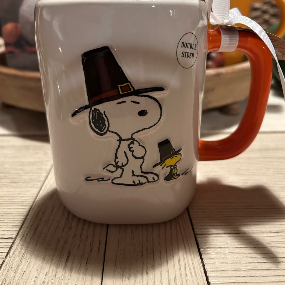 Rae Dunn Snoopy “Thankful For You “ Coffee Mug, NWT